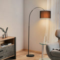 Arcwell Adjustable Floor Lamp – Black & Gray