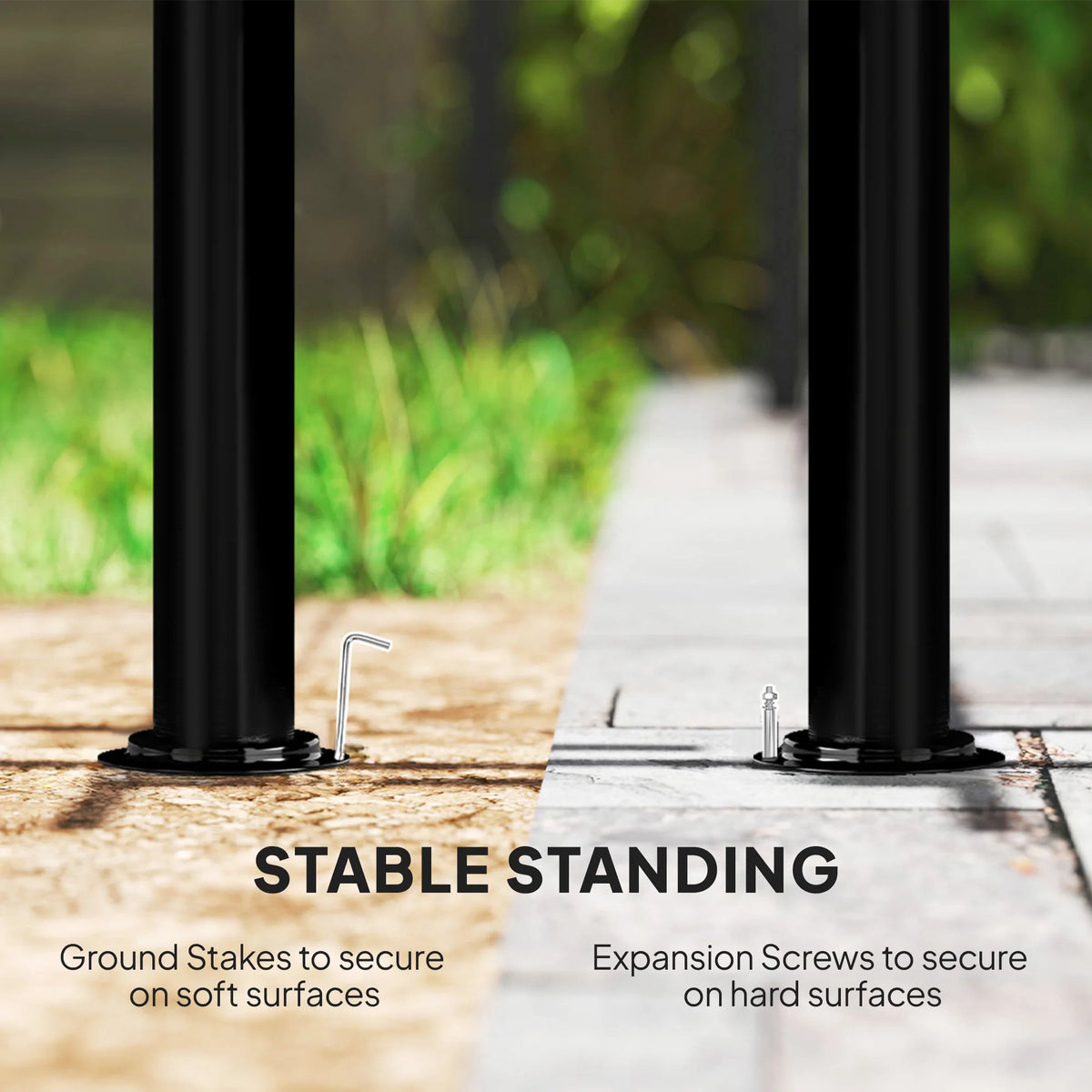 Sanctuary Two-Tier Gazebo – Dark Gray