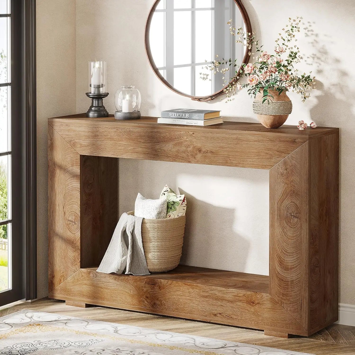 Solaro Open Frame Console Table