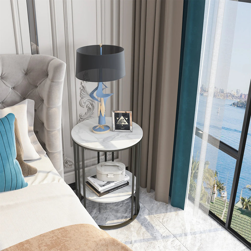 Brian Two-Tier Side Table