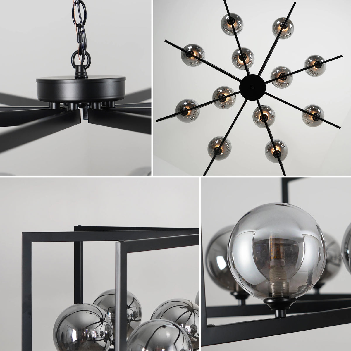 Celestine 12-Light Bubble Glass Chandelier
