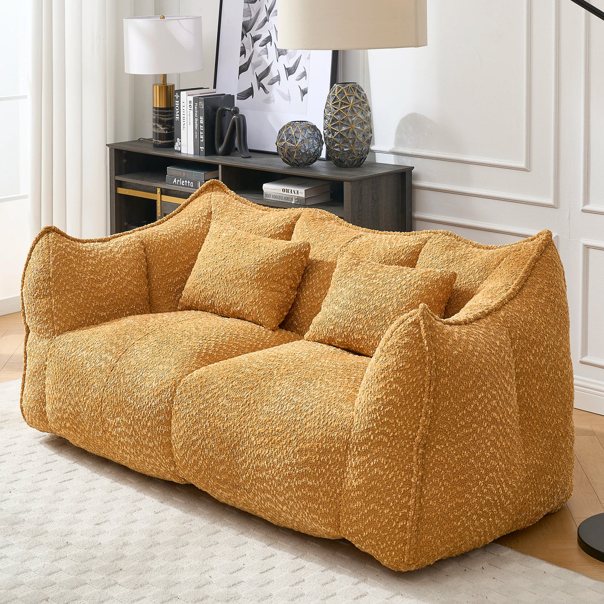 Dunmere Chenille Lounge Loveseat