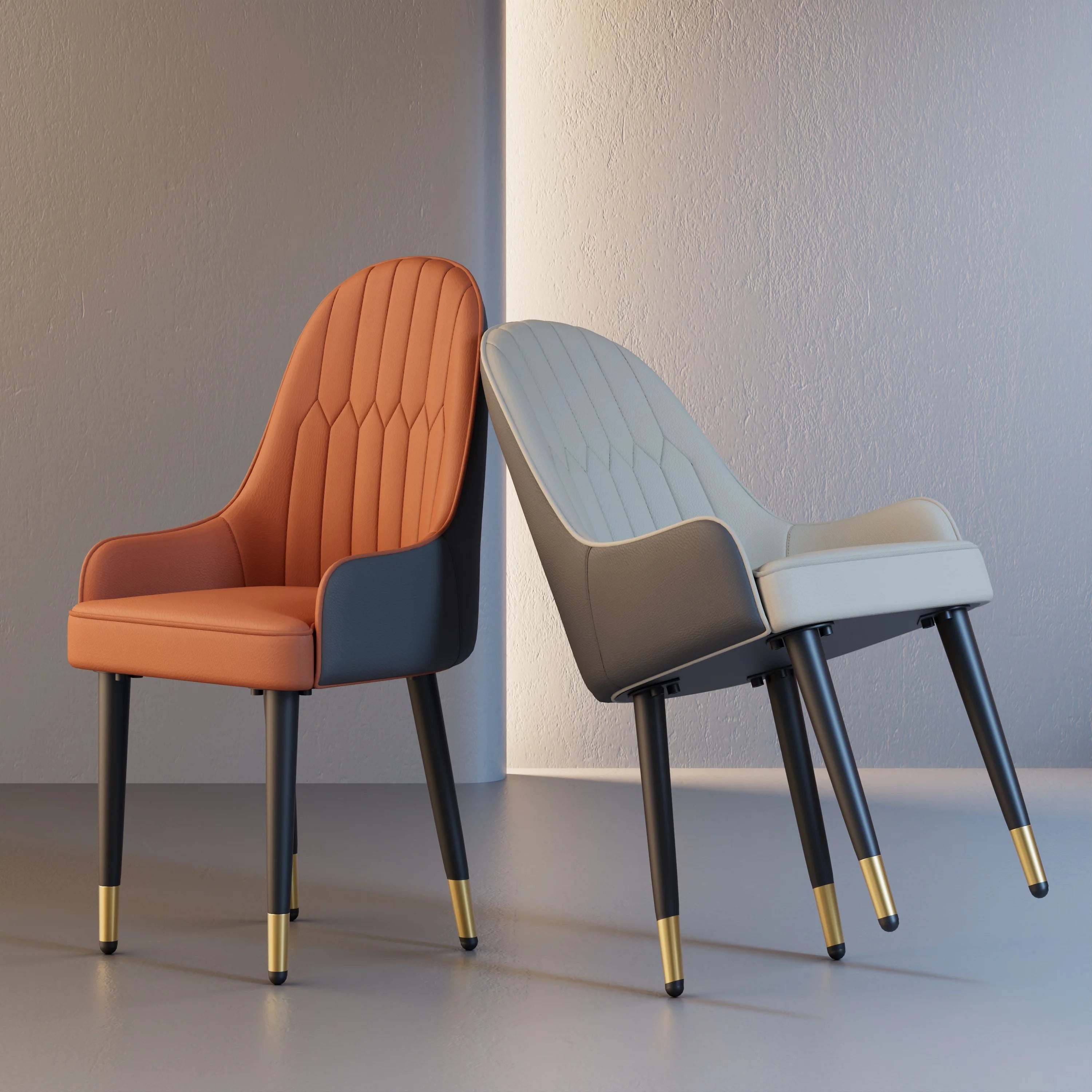 Renshaw Two-Tone Dining Chair Set of 2