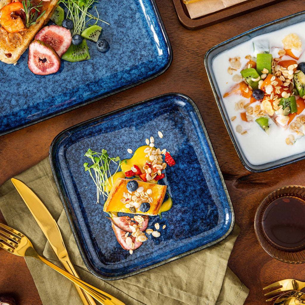 Vancasso Stern Blue Dinnerware