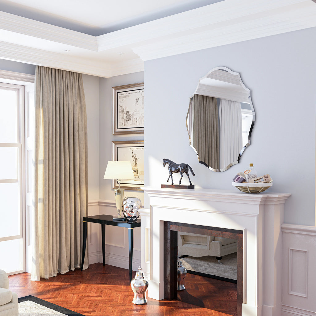 Calista Sculpted Wall Mirror