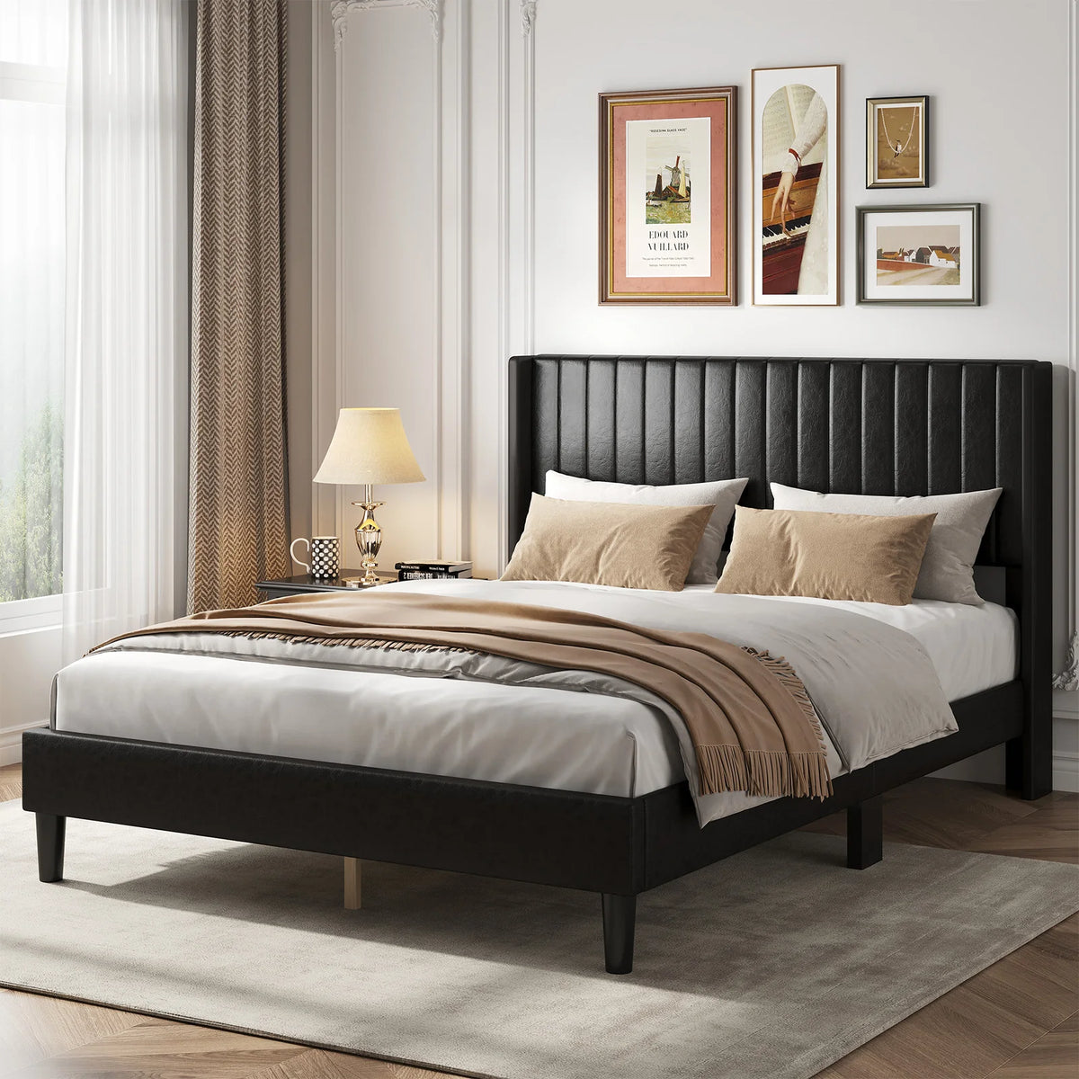 Whitmore Upholstered Platform Bed