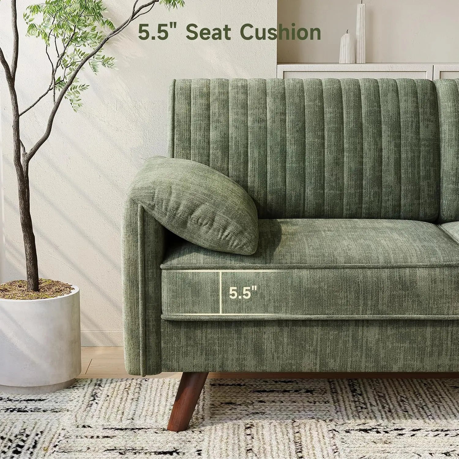 Cresswell Chenille Loveseat