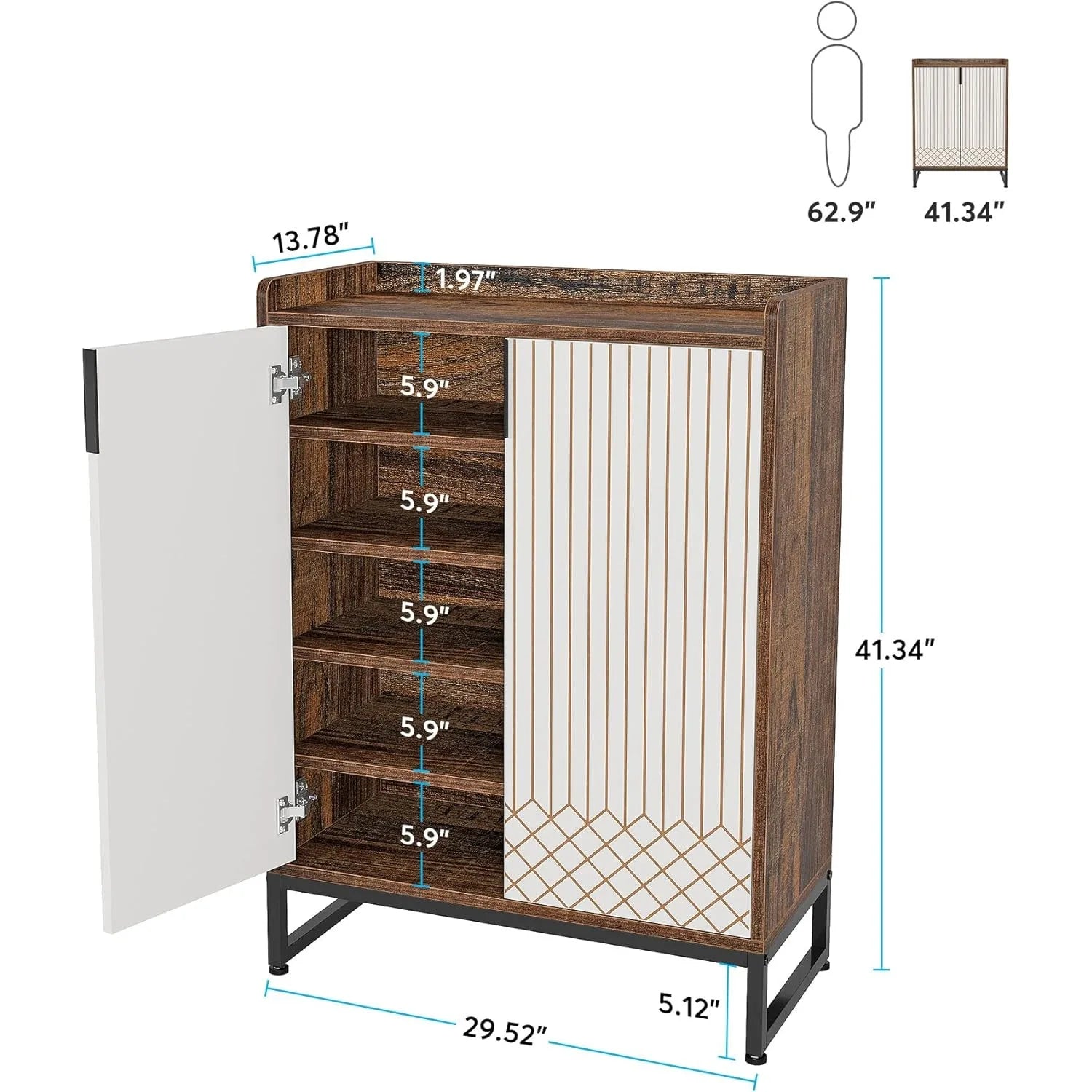 Diane Shoe Storage Cabinet