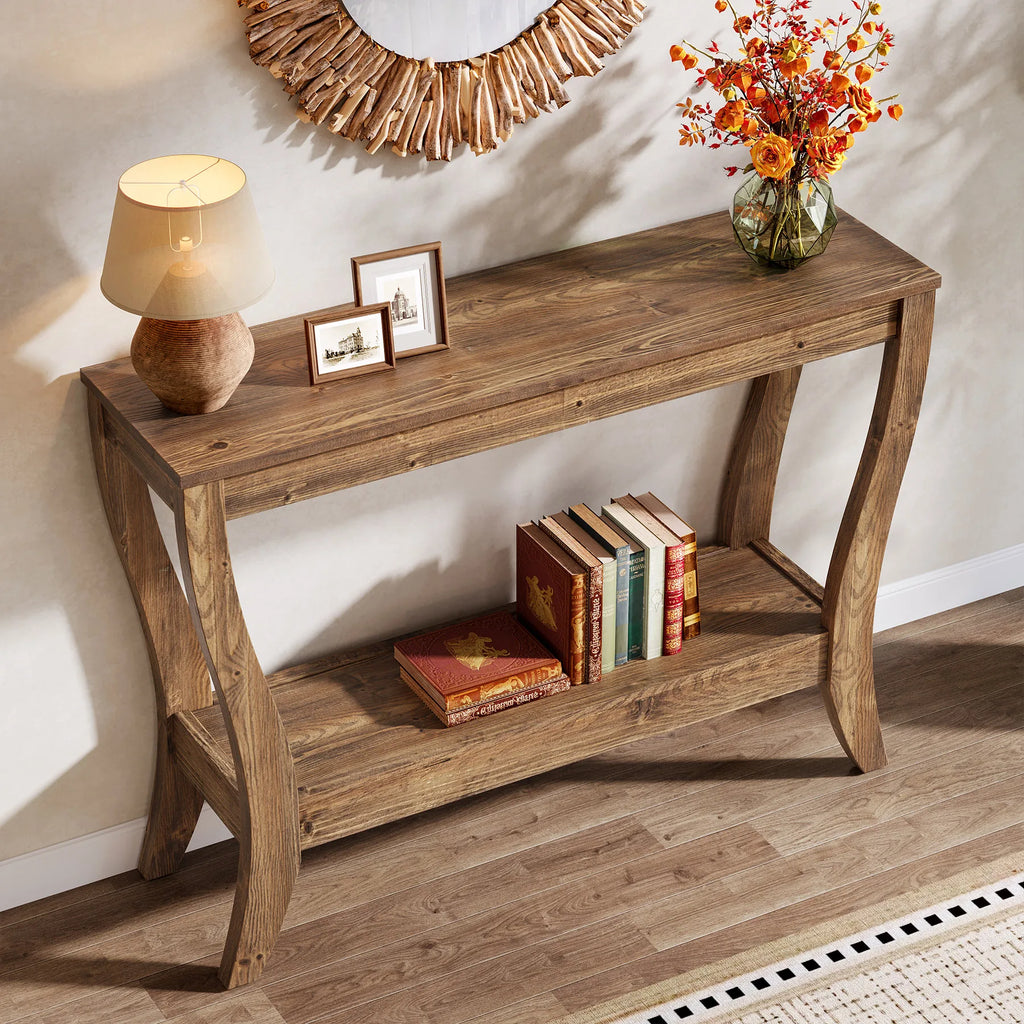 Larkcharm Solid Wood Console Table
