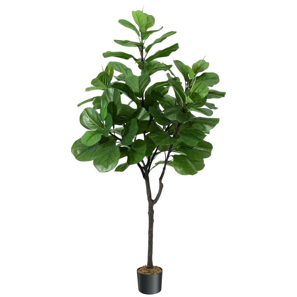 Caspian 6-Foot Artificial Fiddle Leaf Fig Tree