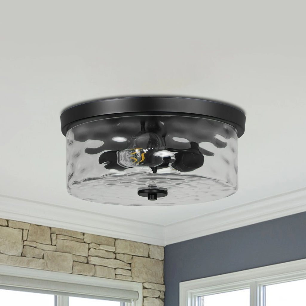 Wickmere Two-Light Ceiling Fixture