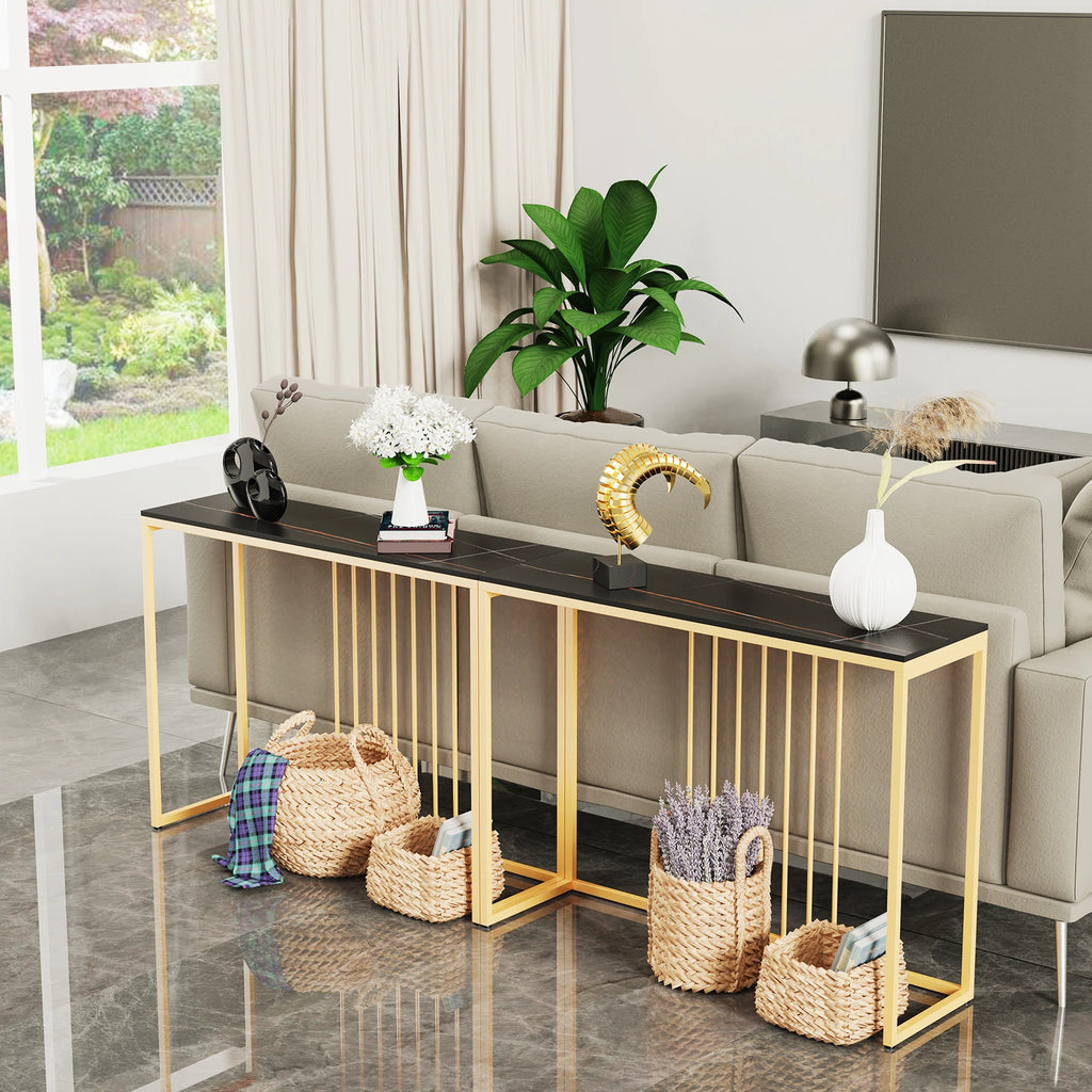 Marleen Sintered Stone Console Table