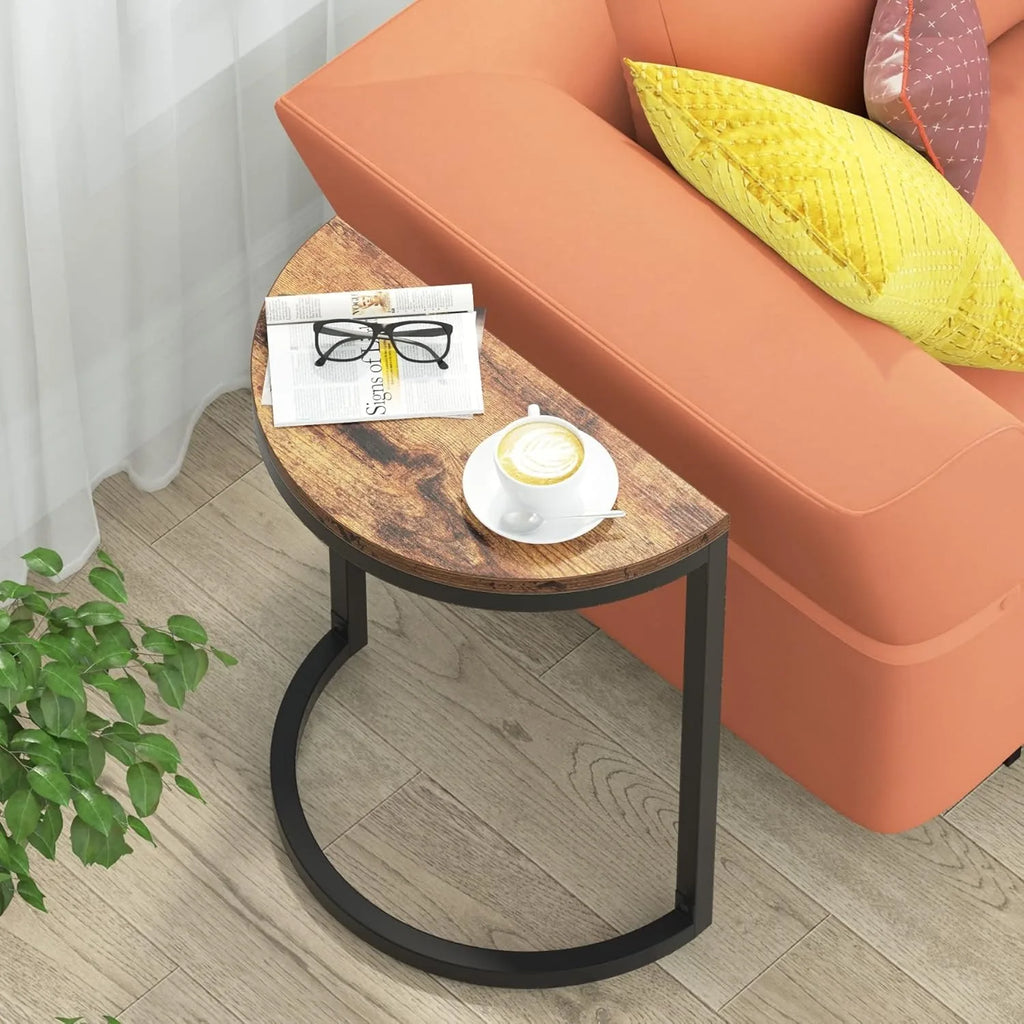 Harbor Half-Moon Side Table