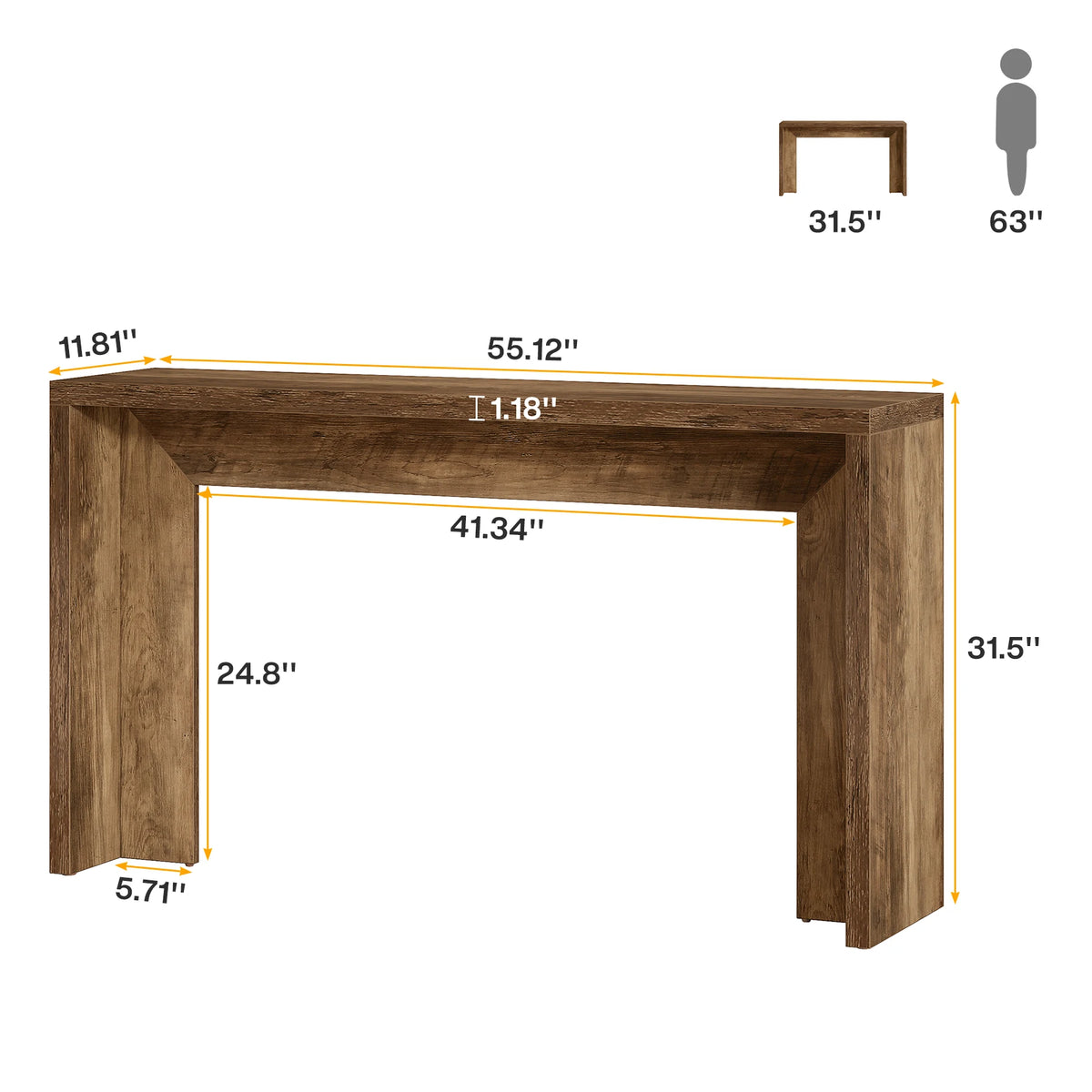 Sagearc Console Table