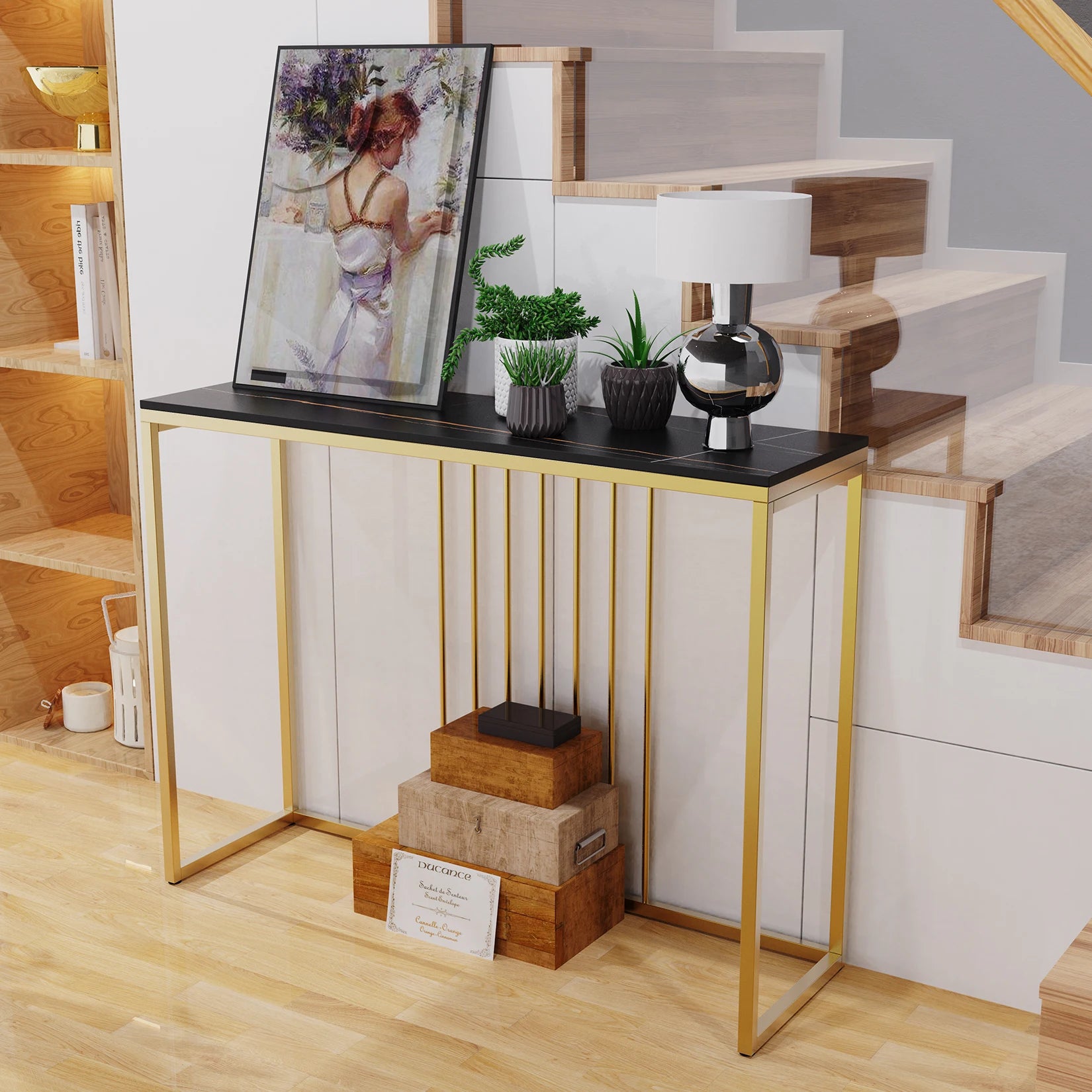 Marleen Sintered Stone Console Table