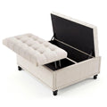 Aziza Lift-Top Storage Ottoman