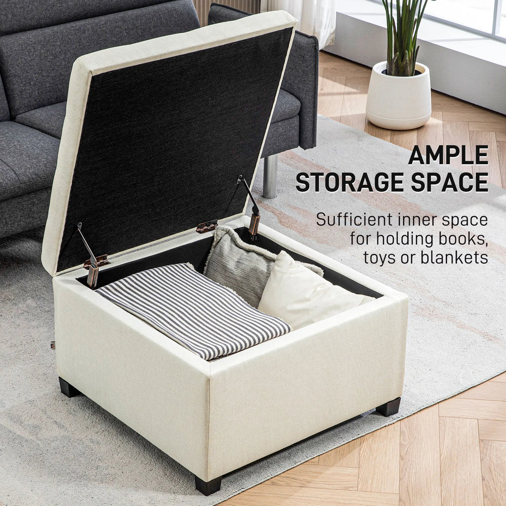 Pellston Square Storage Ottoman