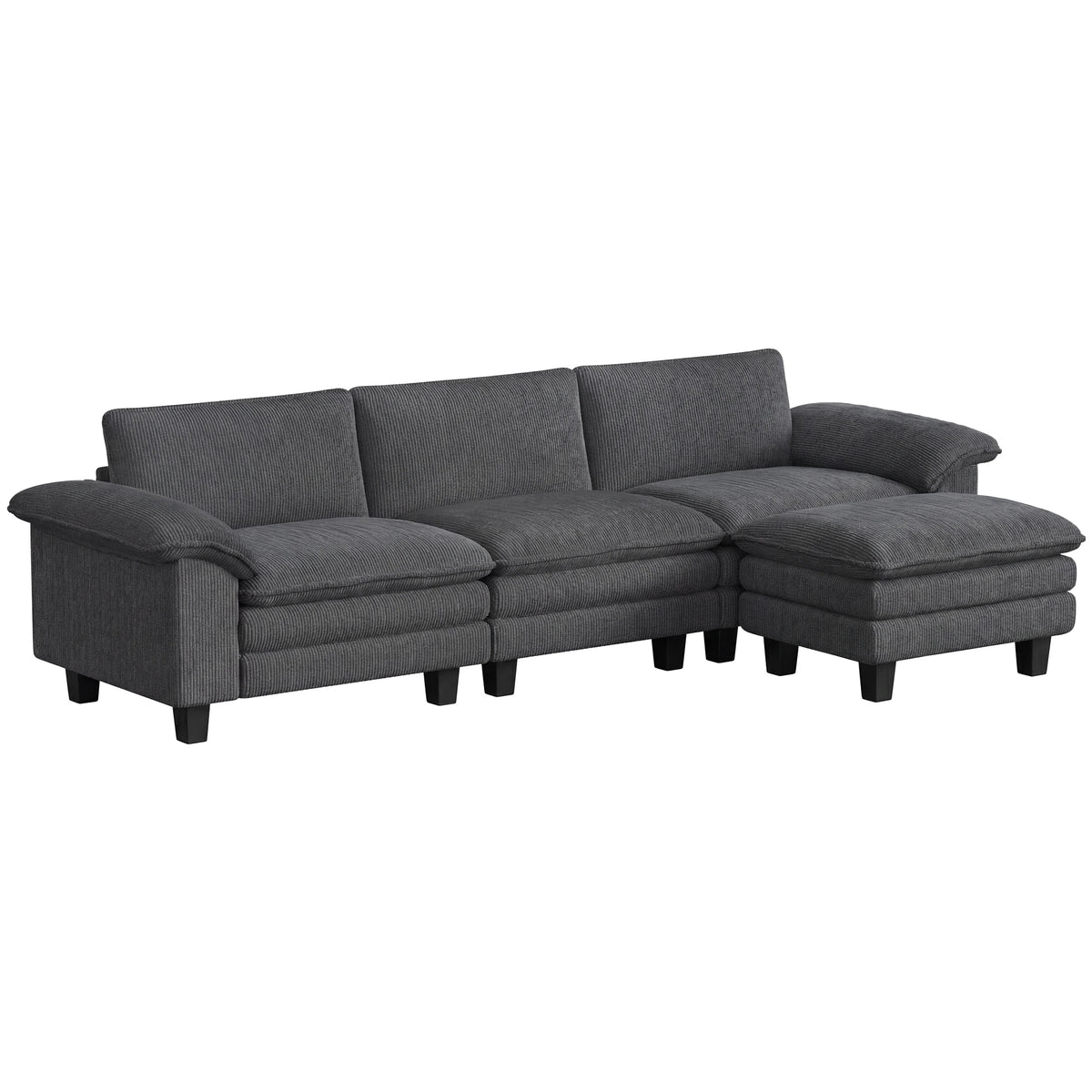Cloudmere Modular Sectional with Ottoman