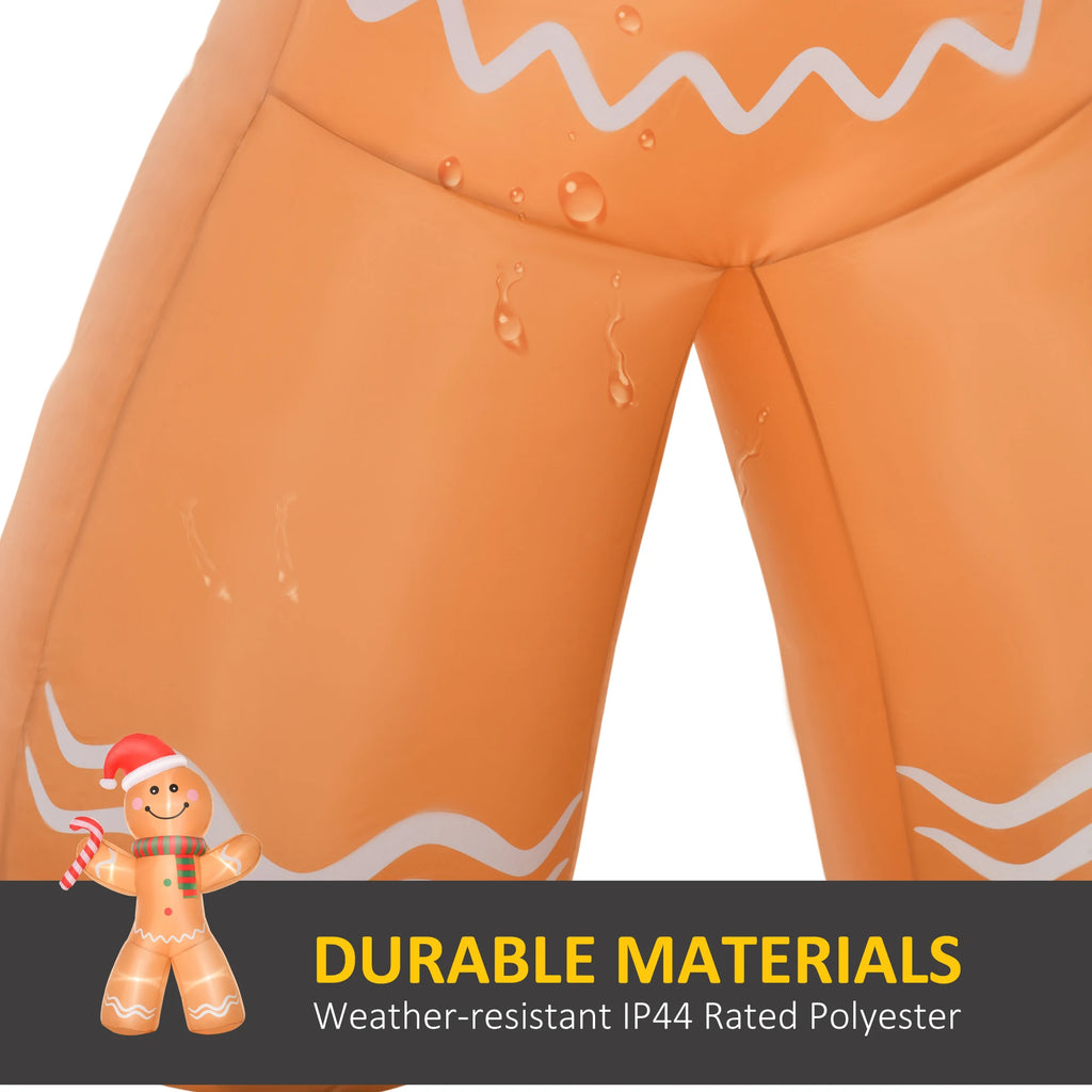 Close-up of Gingercheer's polyester fabric with the supplier's IP44 weather-resistance rating