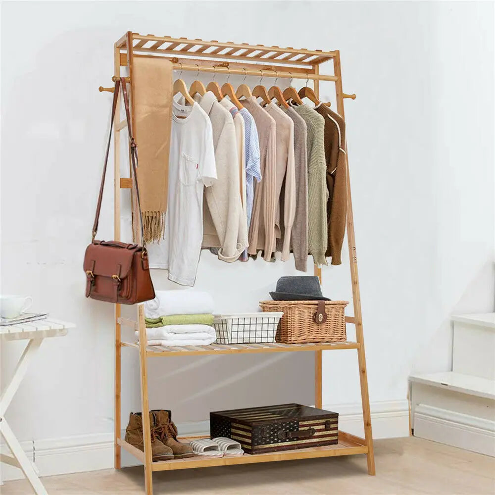 Amani Bamboo Garment Rack