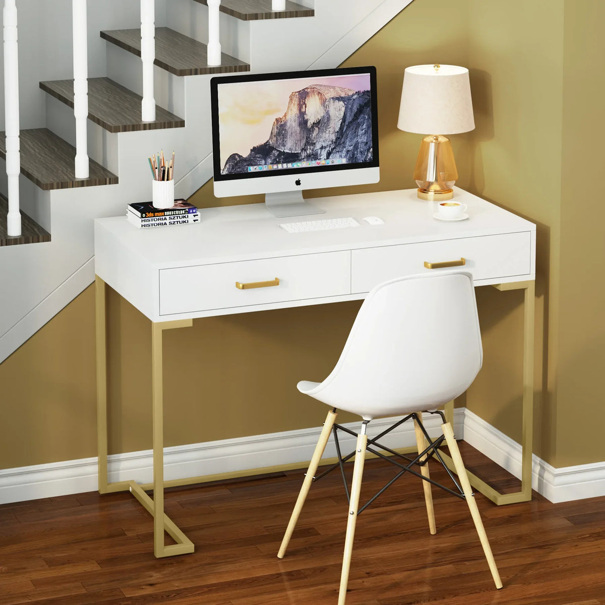 Breezeloom 2-Drawer Vanity Desk