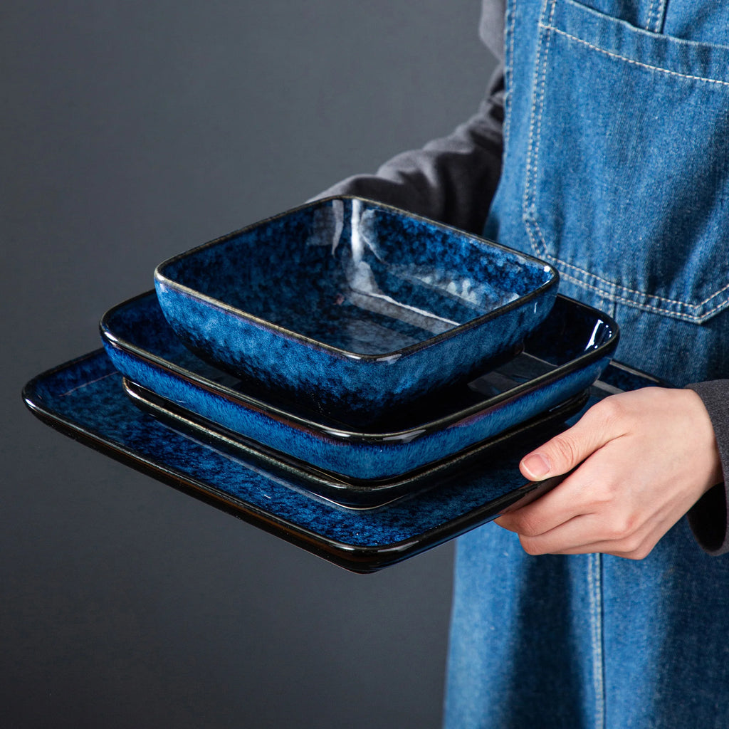 Vancasso Stern Blue Dinnerware
