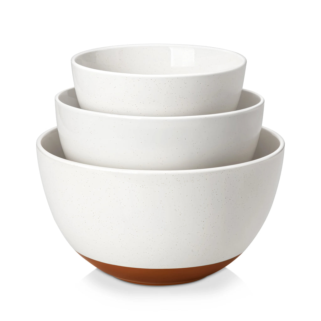 MALACASA Ceramic Mixing Bowl Set