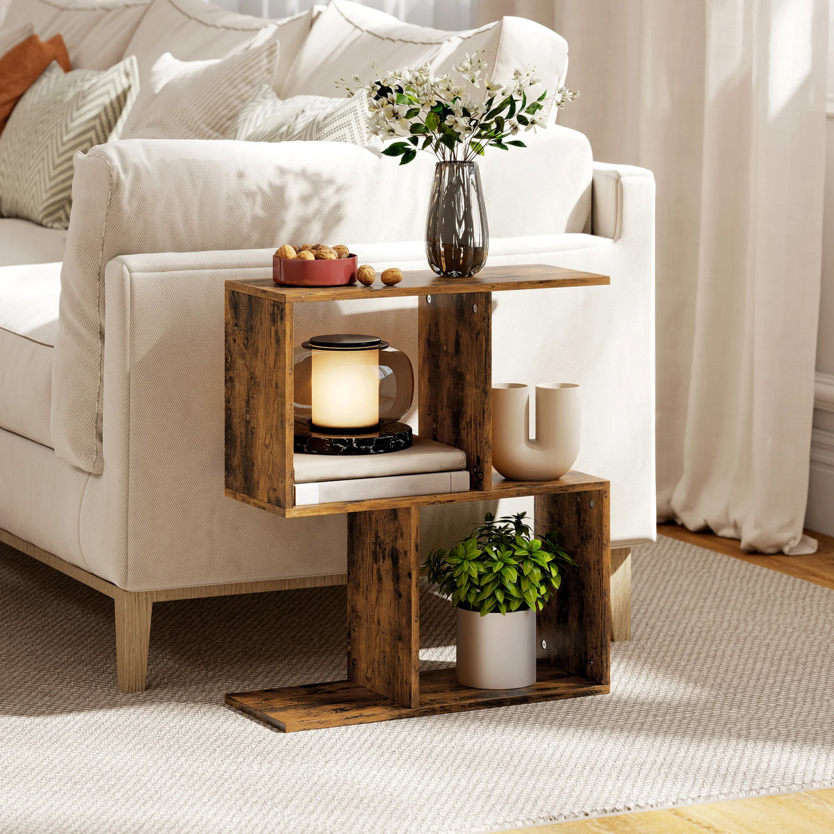 Sableturn S-Shaped Side Table