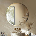 Verena Round Beveled Wall Mirror