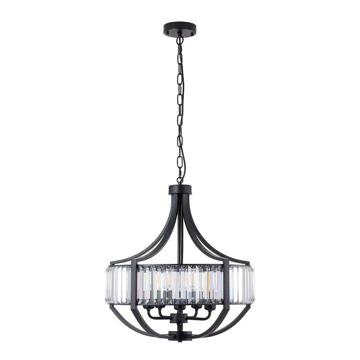 Chervale Five-Light Crystal Chandelier