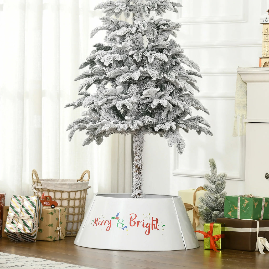 Merrybright tree collar construction and finish detail