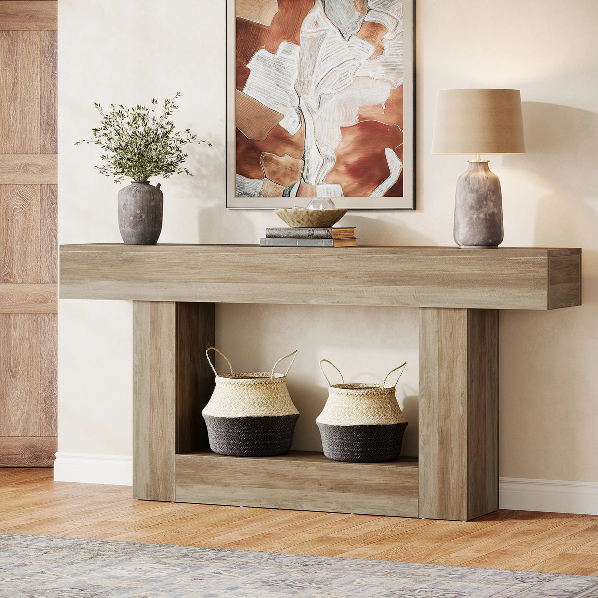 Osei U-Frame Console Table
