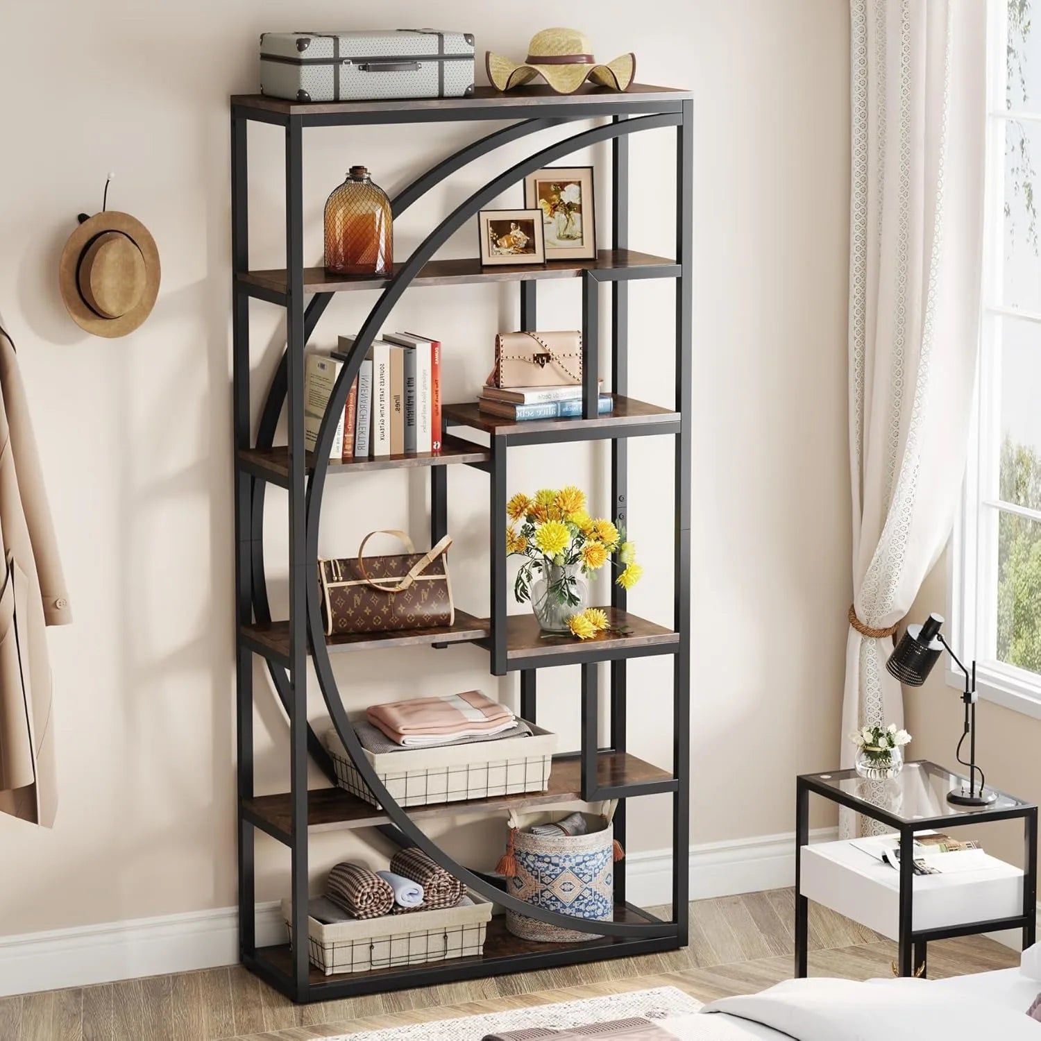 David Industrial Bookshelf