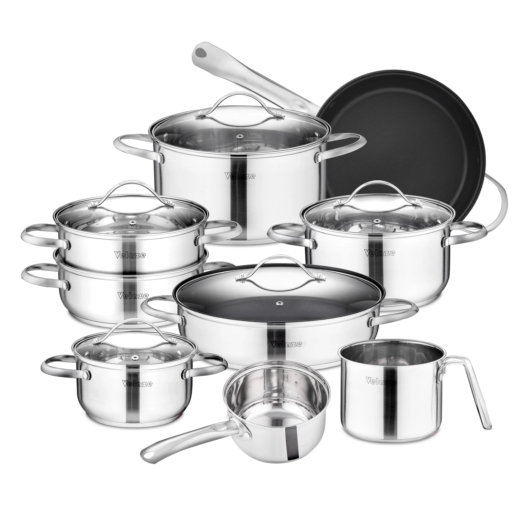 VELAZE Stainless Steel Cookware