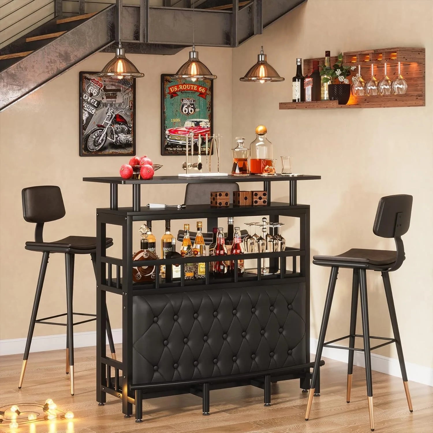 Montclair Upholstered Bar