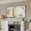Marielle Crystal Inlay Wall Mirror