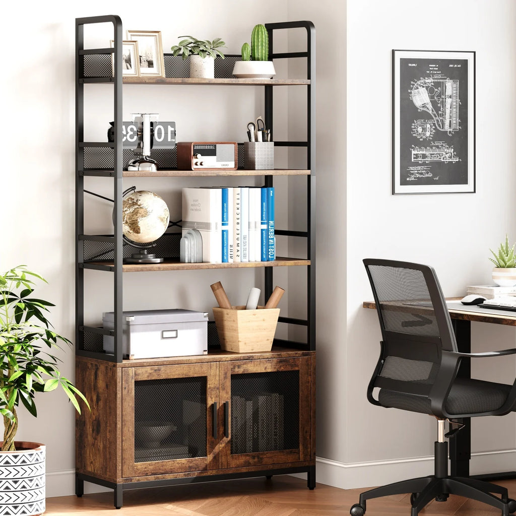 Nerina Four-Tier Storage Bookcase
