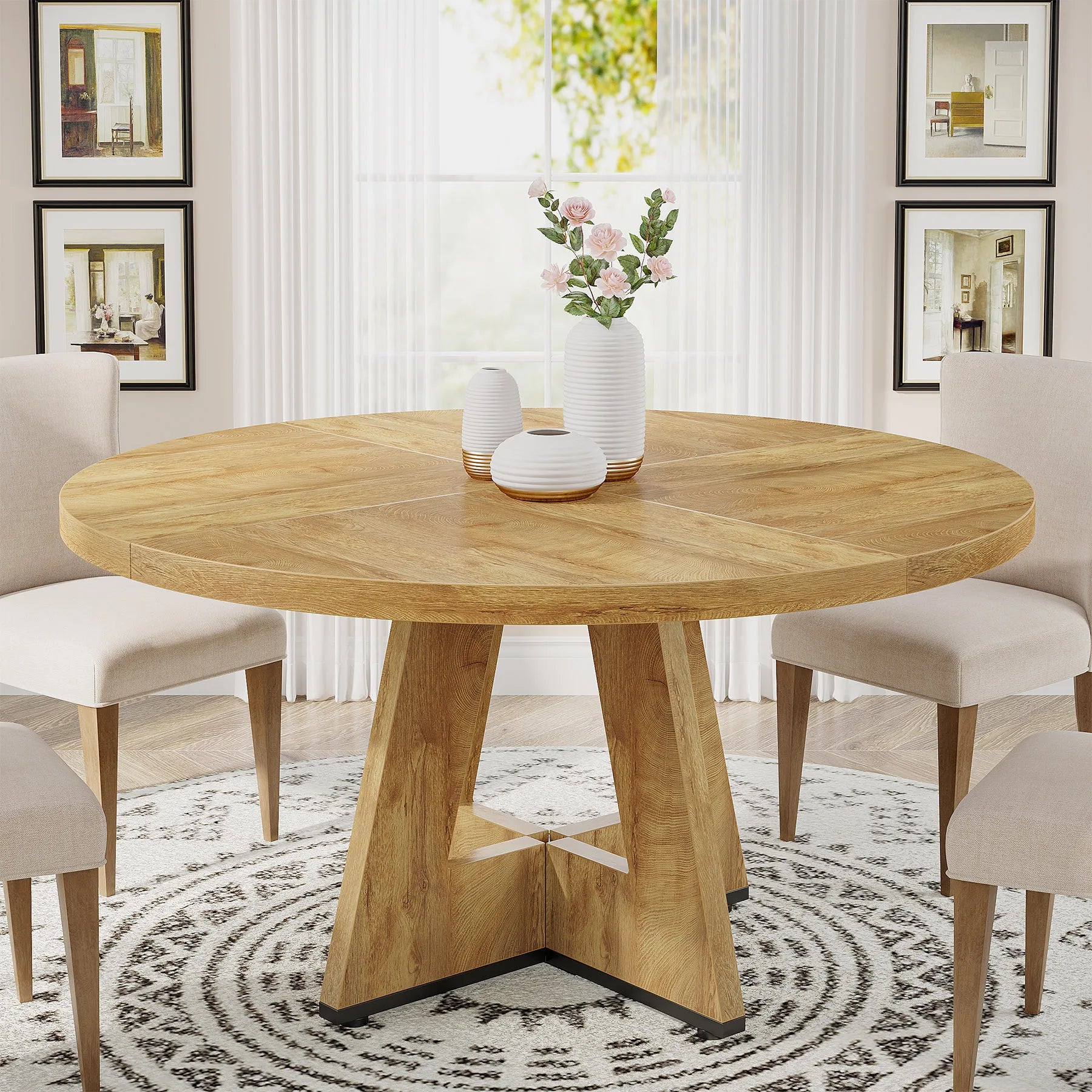Azizi Round Dining Table