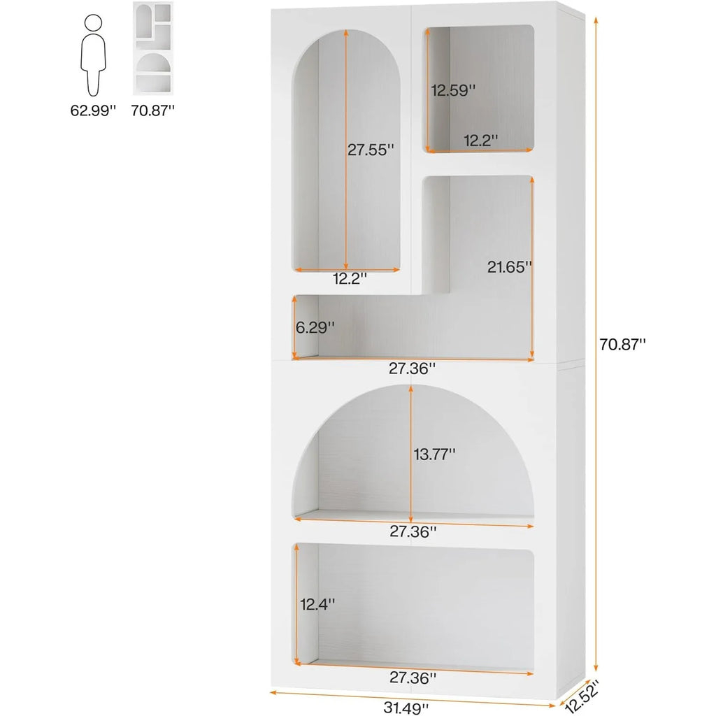 Ginny Geometric Bookshelf