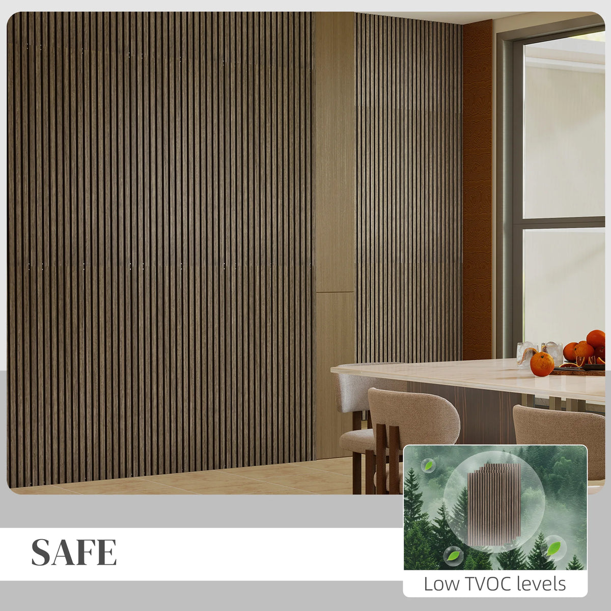 Whisperrise 3D Wood Acoustic Wall Panel Set