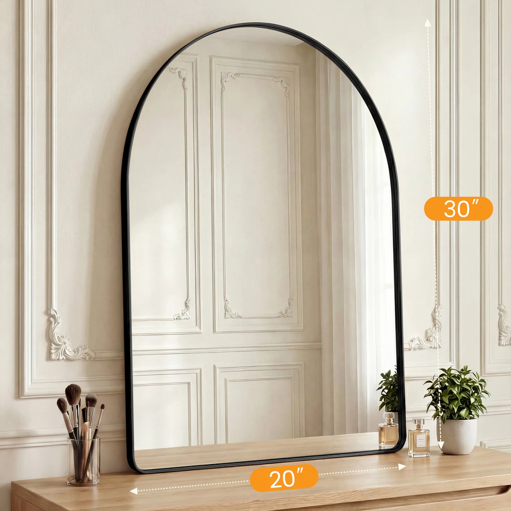 Mirthbloom Arched Wall Mirror