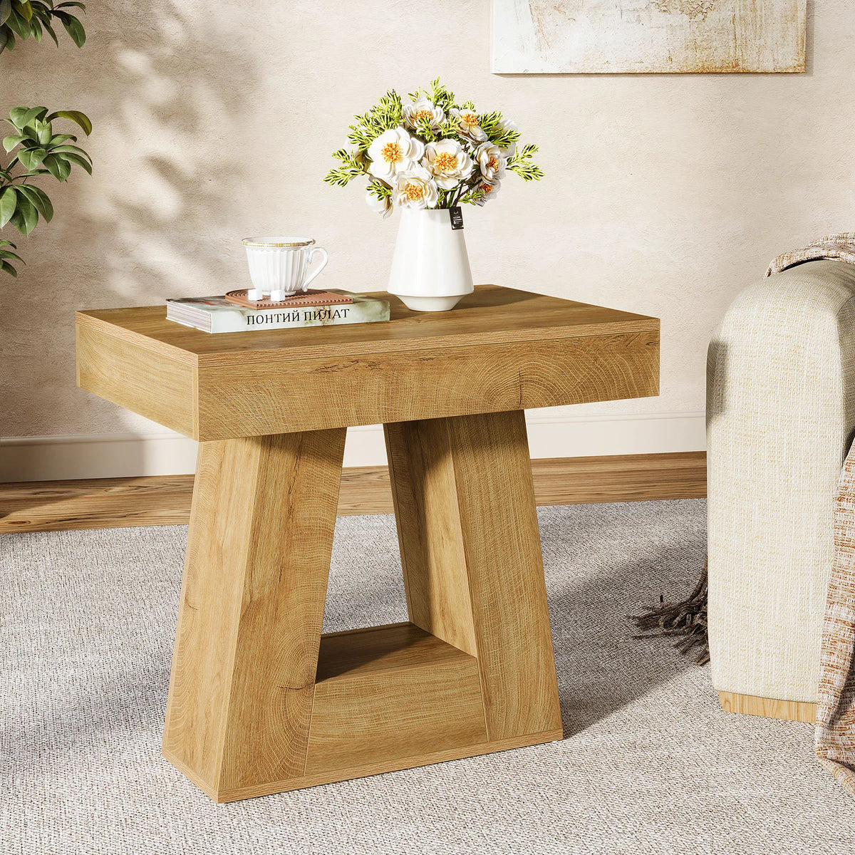 Moonlitwhisper 2-Tier End Table