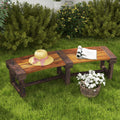 Linthorpe Curved Fir Garden Bench