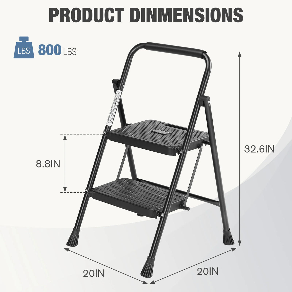 Melodywhisper Folding Step Ladder