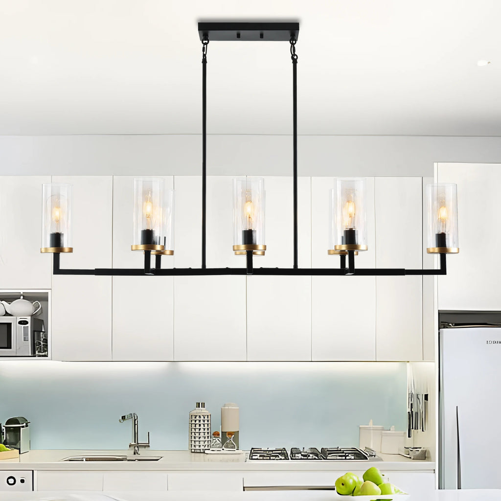 Westhaven Eight-Light Linear Chandelier