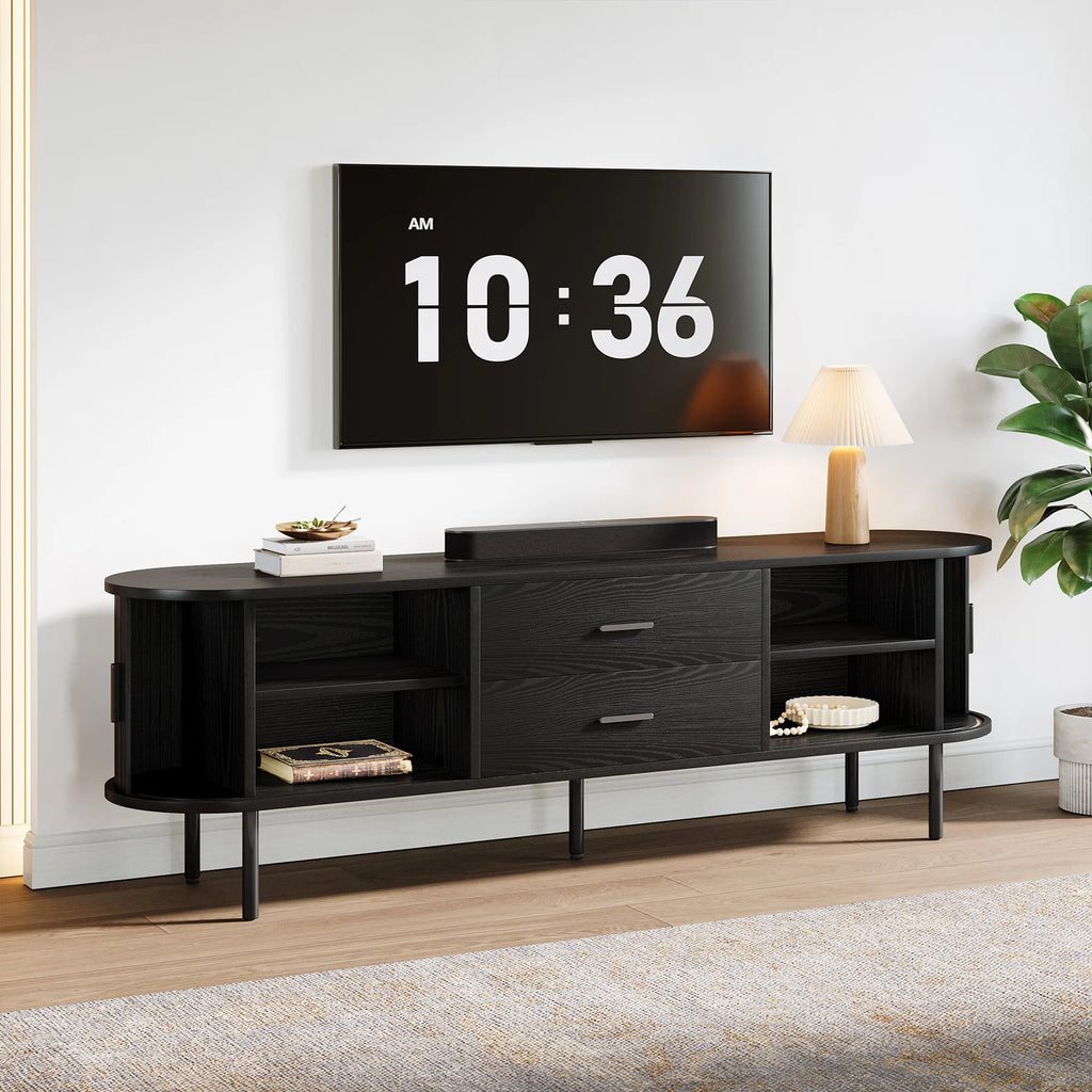 Glimmerloom Fluted TV Stand