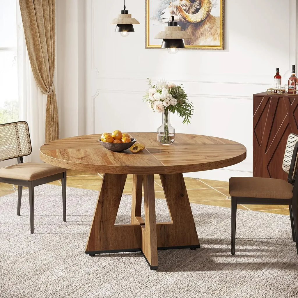 Betty Dining Table with Pedestal Base
