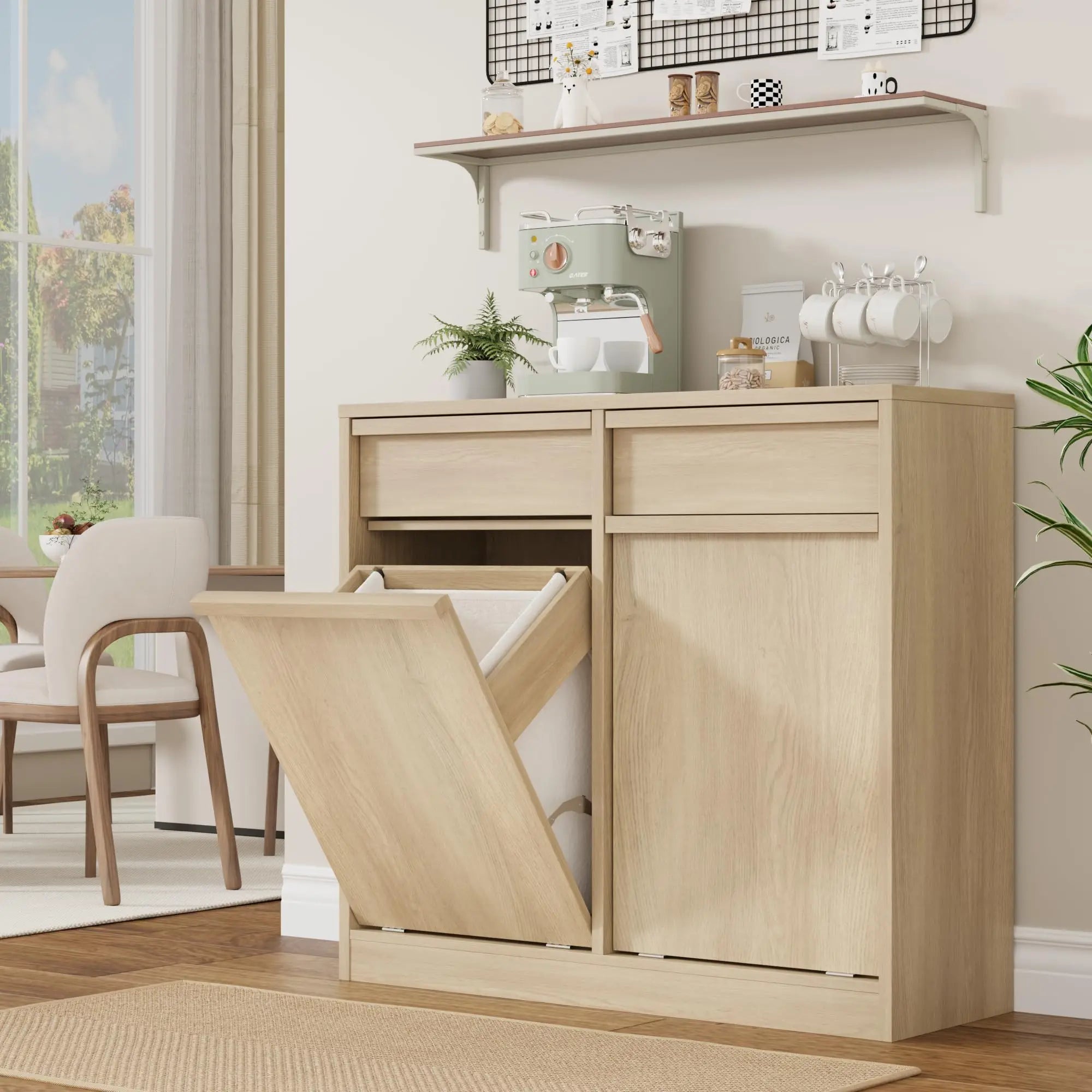 Norwood Double Tilt-Out Hamper Cabinet