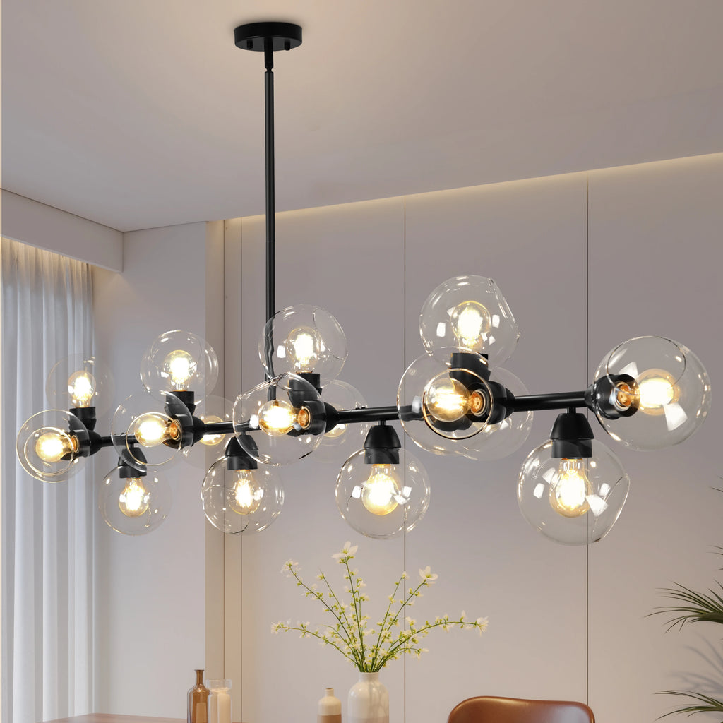 Caldenwick Bubble Glass Chandelier