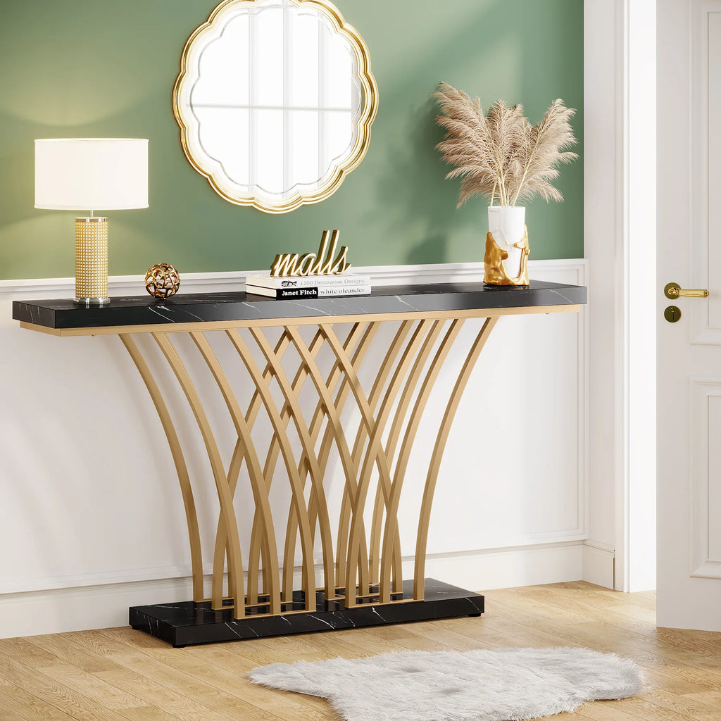 Nefertari Sculptural Console Table